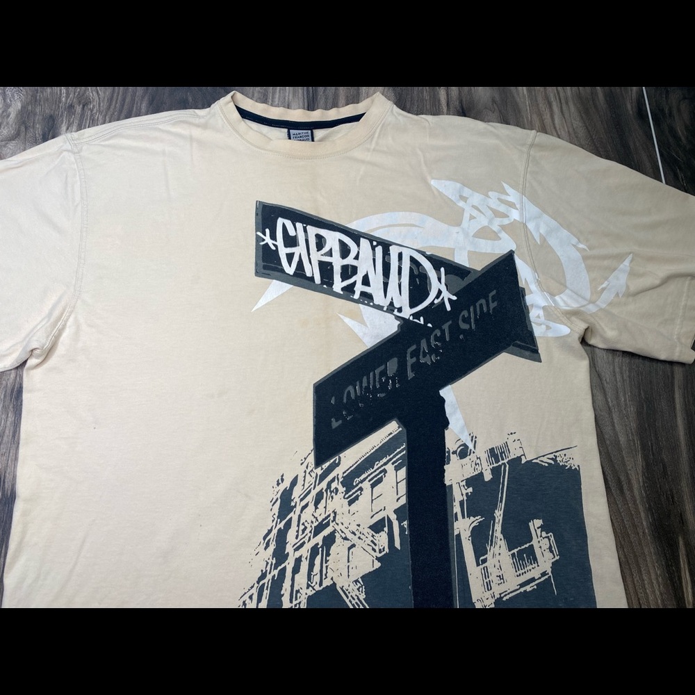 Vintage Marithe Francois Girbaud all over print t-shirt XXL